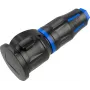 Bachmann BM0017349 connettore femmina di sicurezza, professionale CEE7/3, gomma
