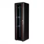 ROLINE Pro - armadio di rete - con porta in vetro 600 x 600 mm (L x P)