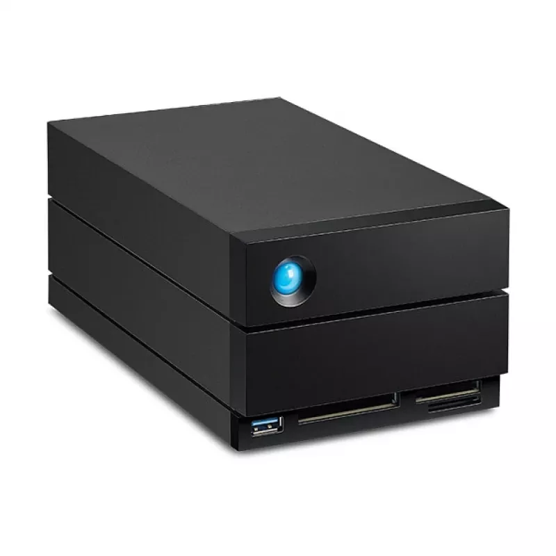 LaCie 2big Dock v2 60 TB case per dischi desktop, storage HDD a 2 vani