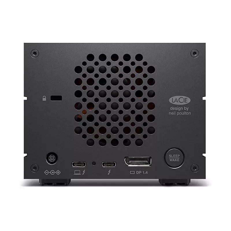 LaCie 2big Dock v2 60 TB case per dischi desktop, storage HDD a 2 vani