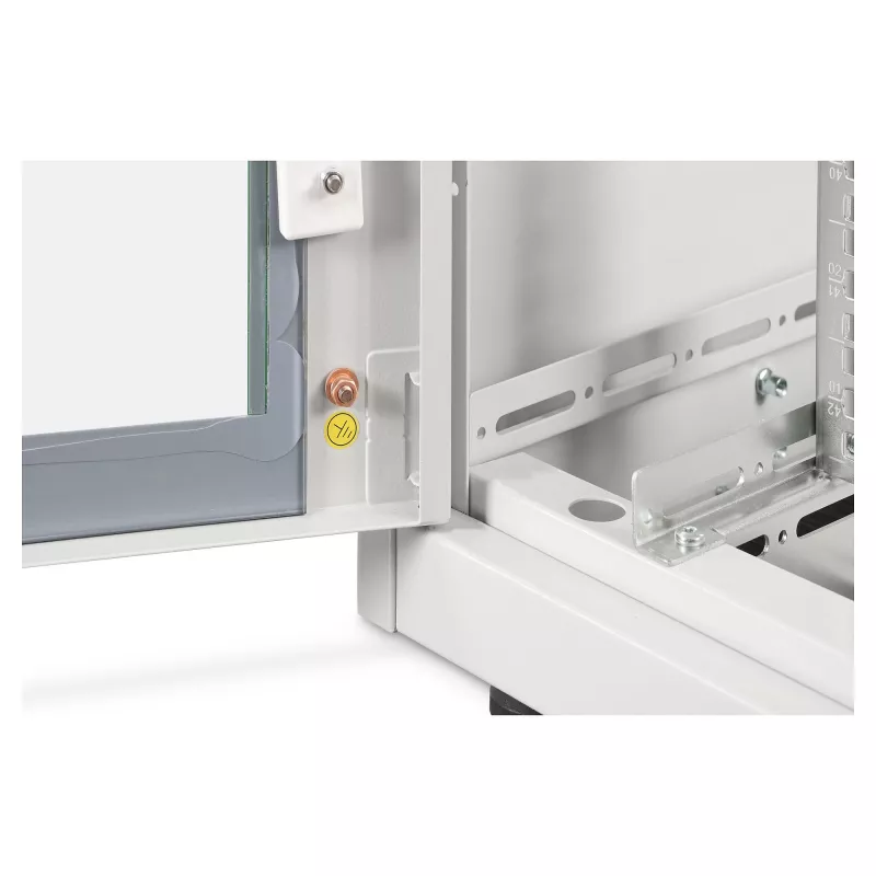 Armadio di rete DIGITUS Unique Light serie armadio a pavimento 42U 800x1000 mm, 800 kg, IP20, grigio