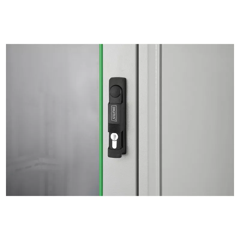 Armadio di rete DIGITUS Unique Light serie armadio a pavimento 42U 800x1000 mm, 800 kg, IP20, grigio