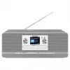 TechniSat DIGITRADIO 372 CD BT radio da cucina analogica e digitale antracite, argento