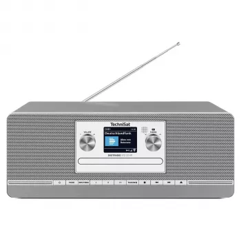 TechniSat DIGITRADIO 372 CD BT radio da cucina analogica e digitale antracite, argento