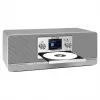 TechniSat DIGITRADIO 372 CD BT radio da cucina analogica e digitale antracite, argento