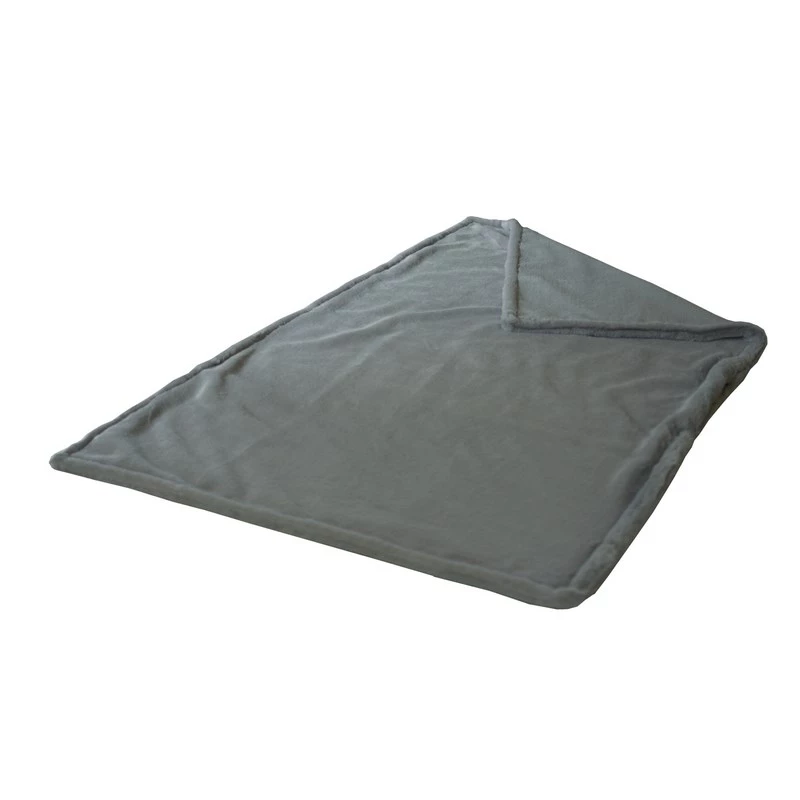 Glovii GB2G coperta elettrica morbida riscaldata, grigio, 9 W