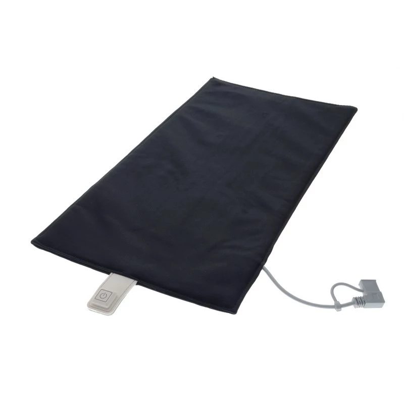 Glovii GB2G coperta elettrica morbida riscaldata, grigio, 9 W