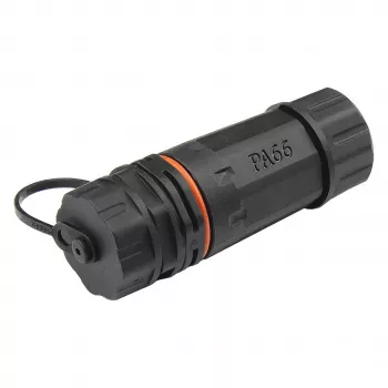 Cavo patch connettore maschio outdoor IP68 Good Connections Cat. 6a RJ45 completamente schermato nero Good - Rete