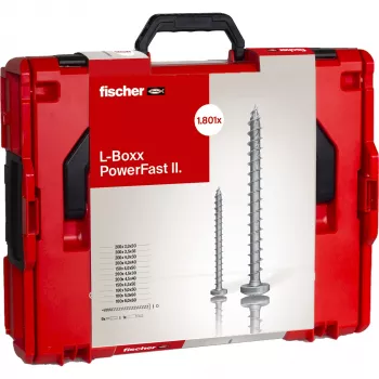 Fischer PowerFast II L-BOXX Set viti PanHead (568480)