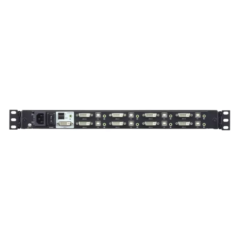 Switch KVM ATEN 8 porte 17,3 pollici DVI Full HD LCD