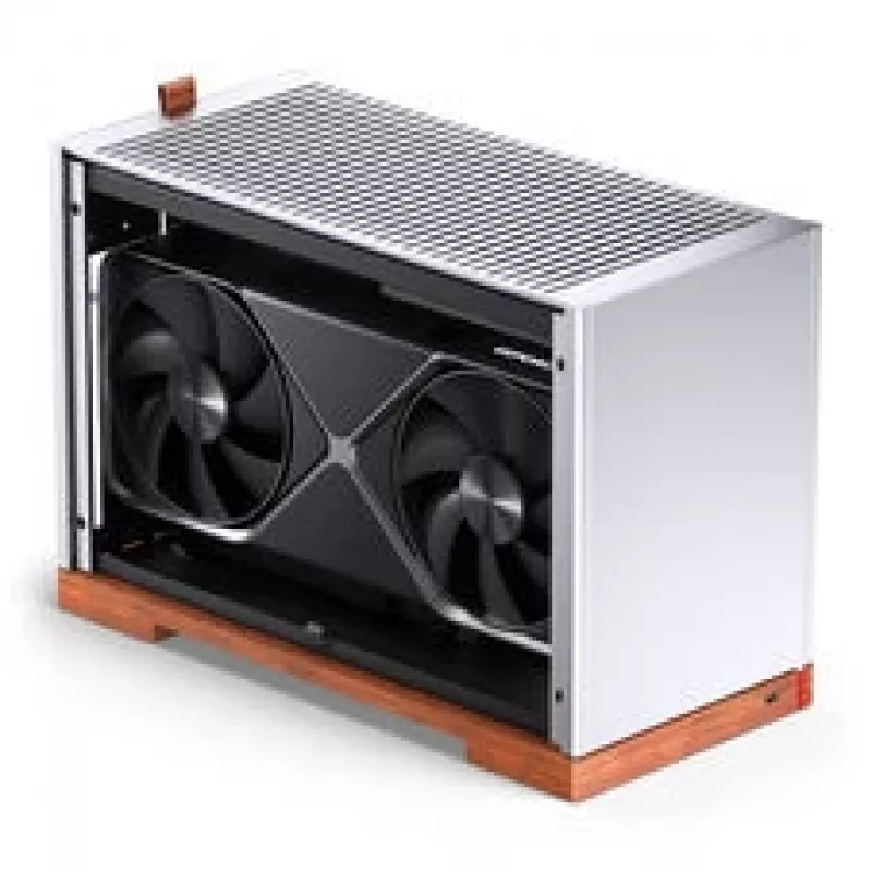 Jonsbo T9 Nero Case PC Mini-Case ITX PCIe 5.0 Cavo Riser - nero (T9 Schwarz PCIE 5.0)