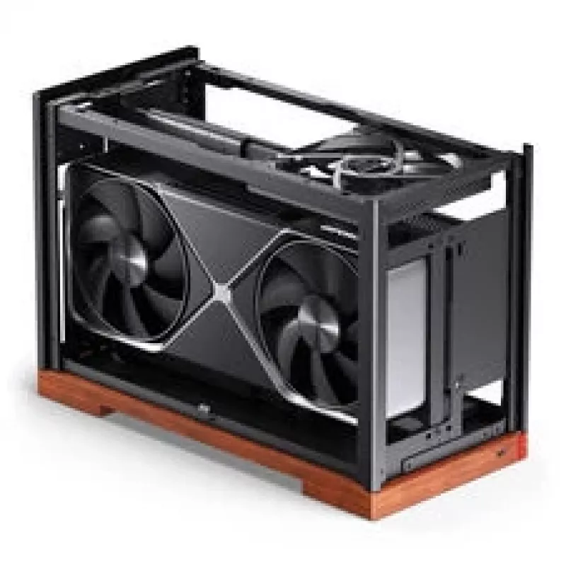 Jonsbo T9 nero case PC mini case ITX cavo riser PCIe 5.0 - argento (T9 SILVER PCIE 5.0)