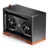 Jonsbo T9 nero case PC mini case ITX cavo riser PCIe 5.0 - argento (T9 SILVER PCIE 5.0)