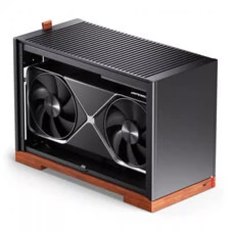 Jonsbo T9 nero case PC mini case ITX cavo riser PCIe 5.0 - argento (T9 SILVER PCIE 5.0)