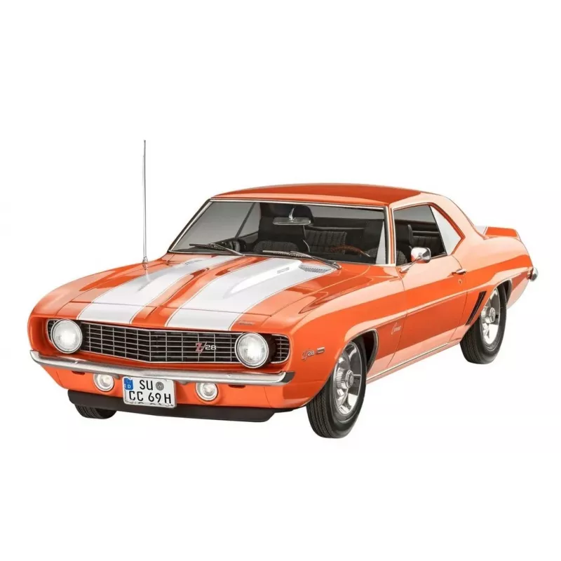 Modellino in plastica 69 Chevy Camaro 1/12