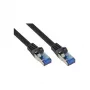 Alcasa 8060-SF100S Cavo di rete 10 m Cat6a S/FTP (S-STP) nero (8060-SF100S)