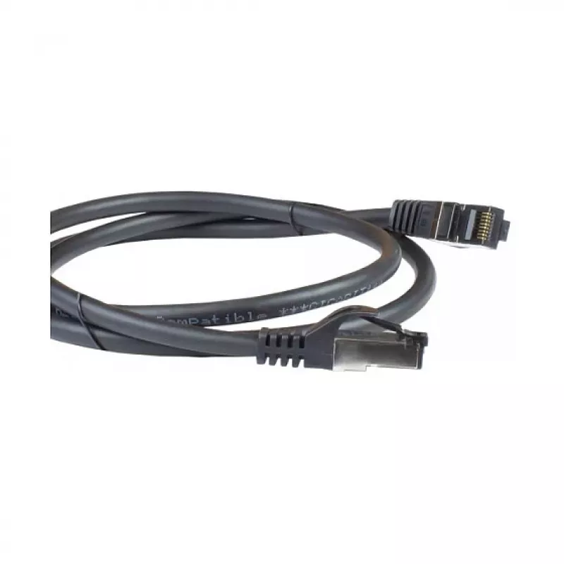 Alcasa 8060-HP075S cavo di rete 7,5 m Cat6a S/FTP (S-STP) nero (8060-HP075S)