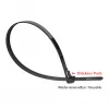 Fascetta per cavi riutilizzabile 450 mm x 7,4 mm, nera, resistente ai raggi UV, da -40 °C a +85 °C, 100 pezzi (KAB-R45S74)