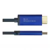 Alcasa 4860-SF010B adattatore cavo video 1 m DisplayPort HDMI blu (4860-SF010B)