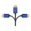 Alcasa 4860-SF010B adattatore cavo video 1 m DisplayPort HDMI blu (4860-SF010B)