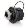 Alcasa IC06-R103 - RJ45 - nero - rame - plastica - gel di silice - IP65 - IP67 - -40 - 80 °C (IC06-R103)
