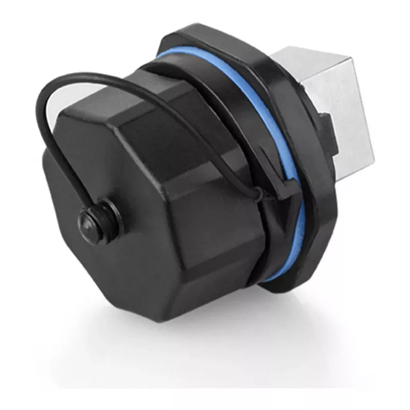 Alcasa IC06-R103 - RJ45 - nero - rame - plastica - gel di silice - IP65 - IP67 - -40 - 80 °C (IC06-R103)