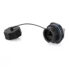 Alcasa IC06-R103 - RJ45 - nero - rame - plastica - gel di silice - IP65 - IP67 - -40 - 80 °C (IC06-R103)