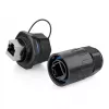 Alcasa IC06-R103 - RJ45 - nero - rame - plastica - gel di silice - IP65 - IP67 - -40 - 80 °C (IC06-R103)