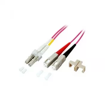 EFB-Elektronik jumper duplex LC-SC 50/125µ, OM4, LSZH, viola erika, 2,0 mm, 2 m produttore: EFB Elektronik (O0323.2)