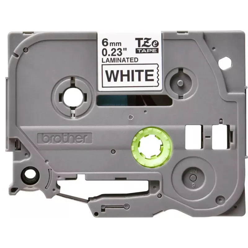 Nastro per etichette Brother TZe-211 nero su bianco