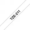 Nastro per etichette Brother TZe-211 nero su bianco