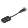 HP - Adattatore DVI - DisplayPort (connettore maschio) a DVI-D (connettore femmina) - nero - per Quadro FX 3800 (481409-001,FH973AA)