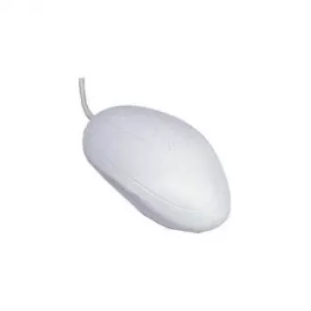 Seal Shield Waterproof - Mouse - ottico - 5 tasti - con filo - PS/2, USB - bianco (SSWM3)