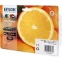 Cartuccia Epson Ink C13T33374011/33 Multipack BK PBK C M Y