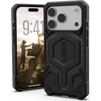 UAG Urban Armor Gear Monarch Pro custodia MagSafe | Apple iPhone 17 Pro | fibra di carbonio | 114513114242 (114513114242)