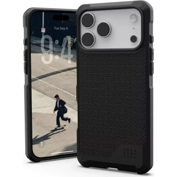 UAG Urban Armor Gear Metropolis LT custodia MagSafe | Apple iPhone 17 Pro Max | Kevlar nero | 114518113940 (114518113940)