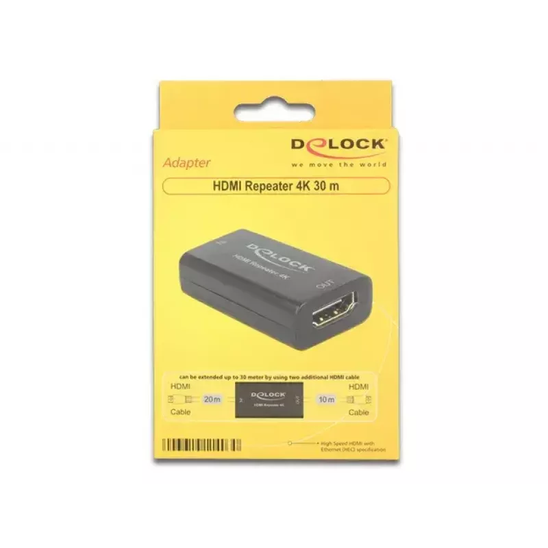 Extender AV DeLOCK 11403 nero