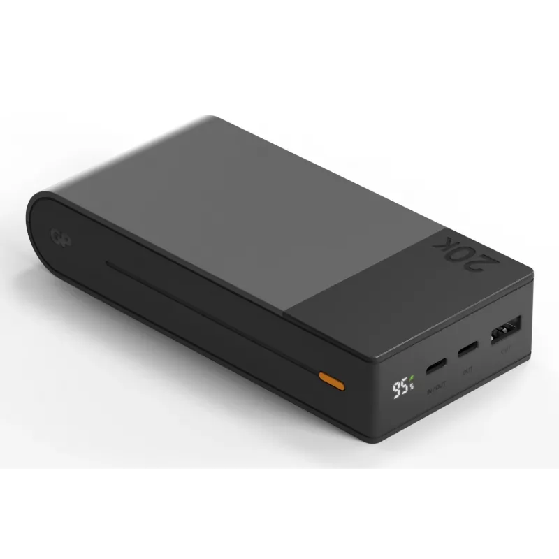 GP Battery GP PowerBank M2+ 20C 20000mAh 2xUSB-C/1xUSB-A nero indicatore LED (GPPBM20CGYMSR287)