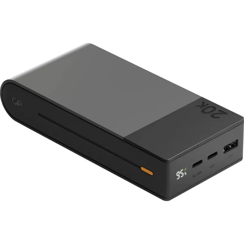 GP Battery GP PowerBank M2+ 20C 20000mAh 2xUSB-C/1xUSB-A nero indicatore LED (GPPBM20CGYMSR287)