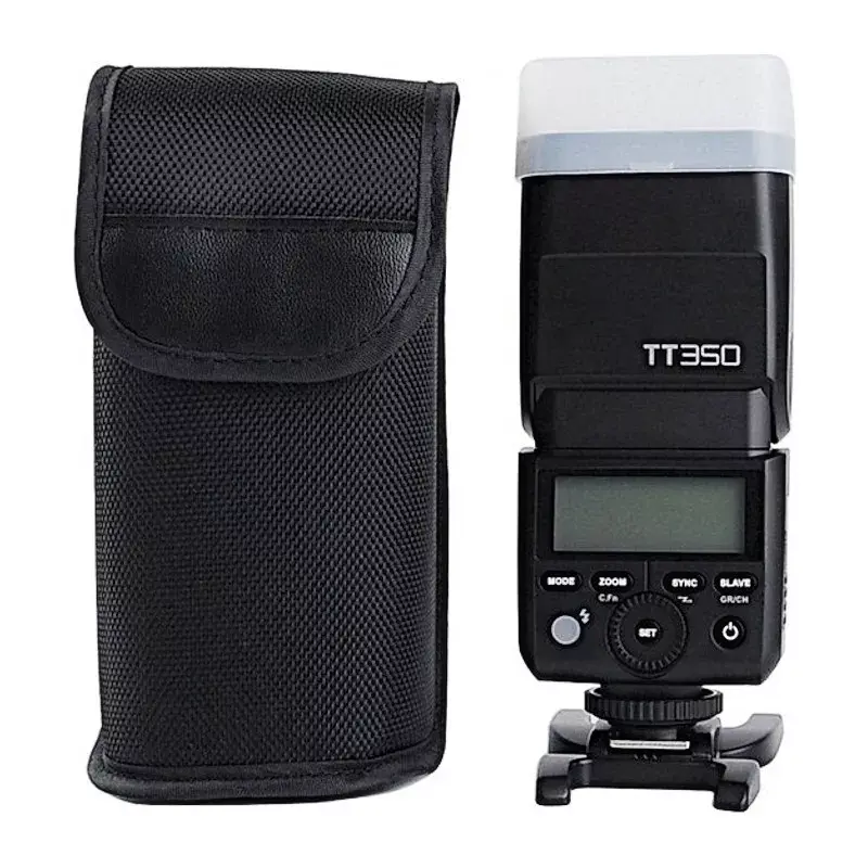 Flash slave Godox TT350F nero 2,2 s tempo di ricarica batteria AA