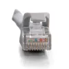 Cavo patch di rete schermato UTP C2G 2m Cat6 con scarico di trazione grigio
