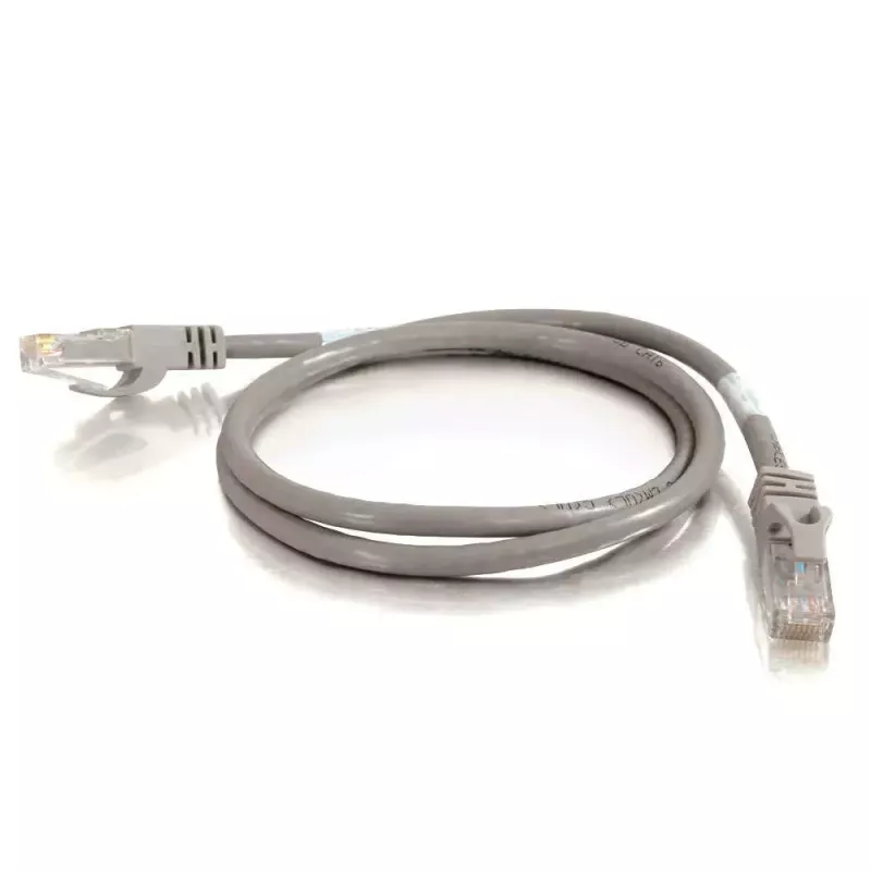 Cavo patch di rete schermato UTP C2G 2m Cat6 con scarico di trazione grigio