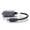 C2G adattatore Mini DisplayPort a DVI 20 cm Thunderbolt a DVI-D nero