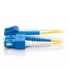C2G cavo in fibra ottica InfiniBand 2 m LC SC OFNR giallo