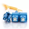 C2G cavo in fibra ottica InfiniBand 2 m LC SC OFNR giallo