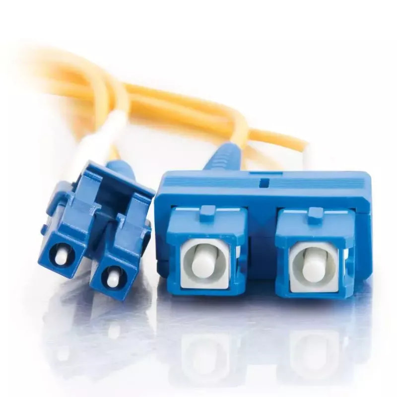 C2G cavo in fibra ottica InfiniBand 2 m LC SC OFNR giallo