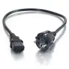 C2G cavo di alimentazione 3 m 16 AWG IEC320C13 a CEE7/7