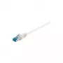 Wentronic Goobay cavo patch CAT 6a, S/FTP (PiMF), bianco, 3 m – LSZH senza alogeni, rame (93790)