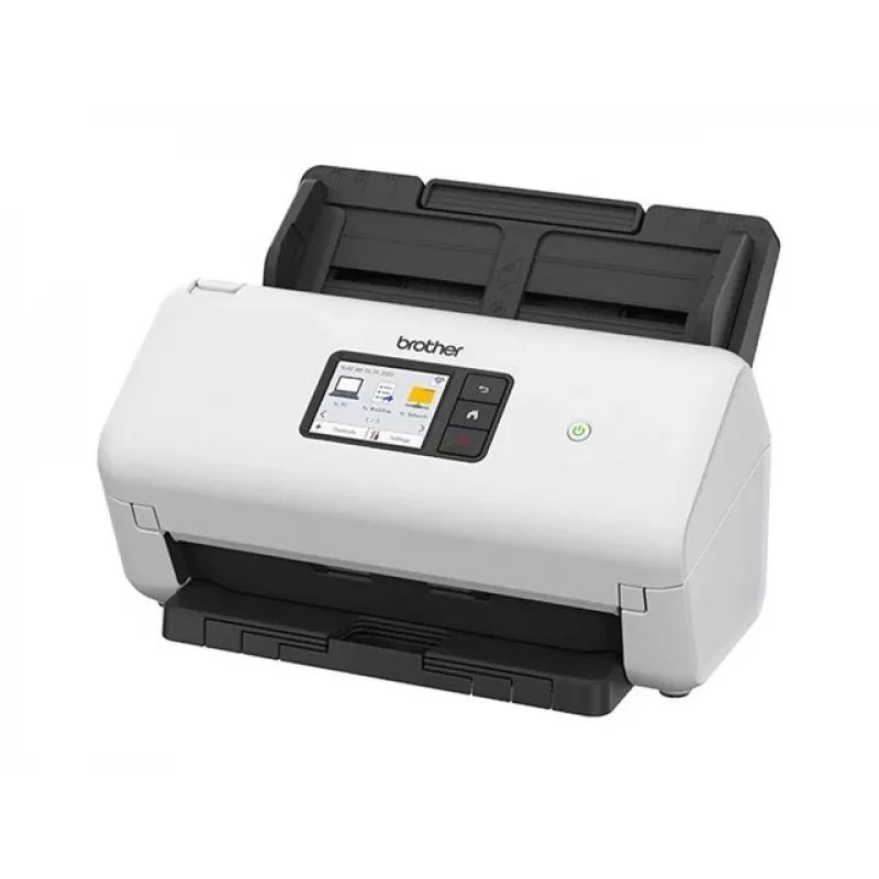 Scanner per documenti Brother ADS-4550WTC1 con scansione duplex e connettività wireless