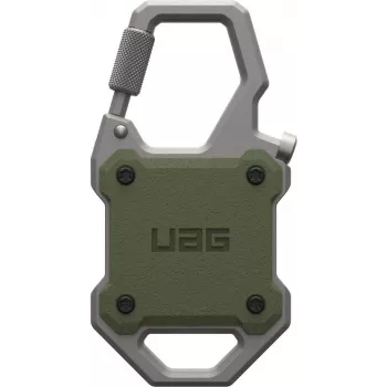 Urban Armor Gear UAG Monarch Case con moschettone e portachiavi | Apple AirTag | (164004117233)